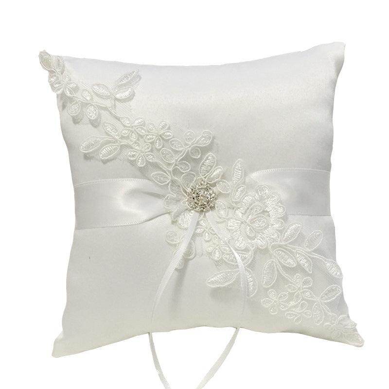 Lace ring box ring pillow 586142557689 - COCOMELODY